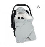 Bemini chancelière biside 0-12m grizou pady tetra jersey + teddy 492CADUM92HU