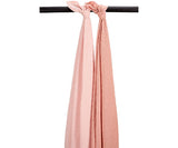 Meyco Baby draps tétra 120x120cm soft rose/rose (lot de 2) 152.000.CR.06.M2