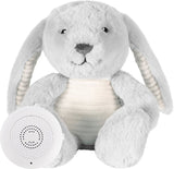 Flow Milo doudou apaisant avec battement de cœur gris rechargeable 2175027