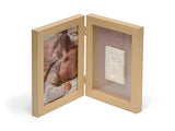 Happy Hands double cadre en bois naturel X6030002