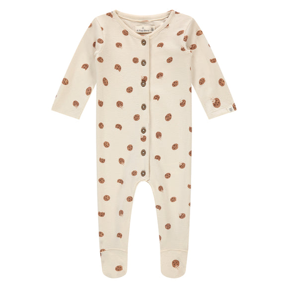 A Tiny Story pyjama manches longues avec pieds snow TIN25429732