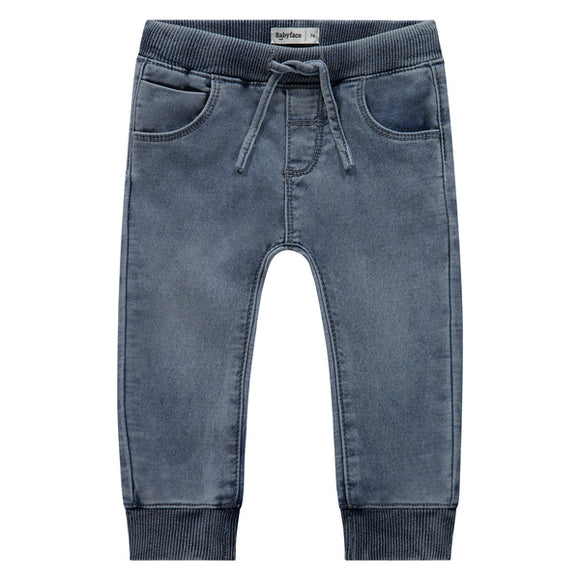 Babyface pantalon de jogging en denim pour bébé garçon mid blue denim BBE25127211