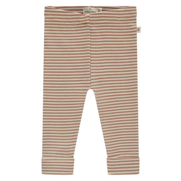 A Tiny Story pantalon rayé cookie TIN25429233