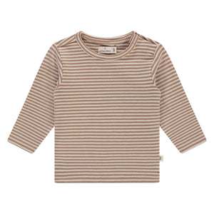 A Tiny Story t-shirt manches longues cookie Rayé TIN25429633