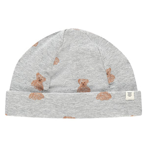 A Tiny Story bonnet light grey melange imprimé oursons TIN25429930