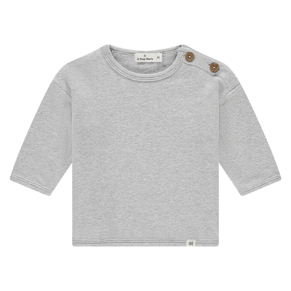 A Tiny Story pull light grey melange TIN25429331