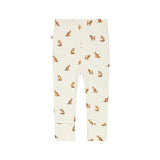 A Tiny Story pantalon ivory imprimé renards TIN26429231