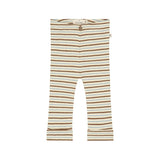 A Tiny Story pantalon bébé côtelé rayé ivory TIN26429232