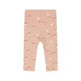 A Tiny Story pantalon old pink imprimé cygnes TIN26429237