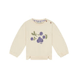 Babyface sweat imprimé myrtilles cream BBE26428404