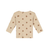 A Tiny Story t-shirt manches longues écureuil beige melange TIN26429630