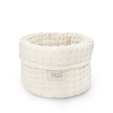 Babyshower petit panier de rangement gofre vanilla PWSBGVA