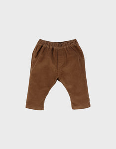 Noukie's pantalon en velours côtelé marron Z2552111