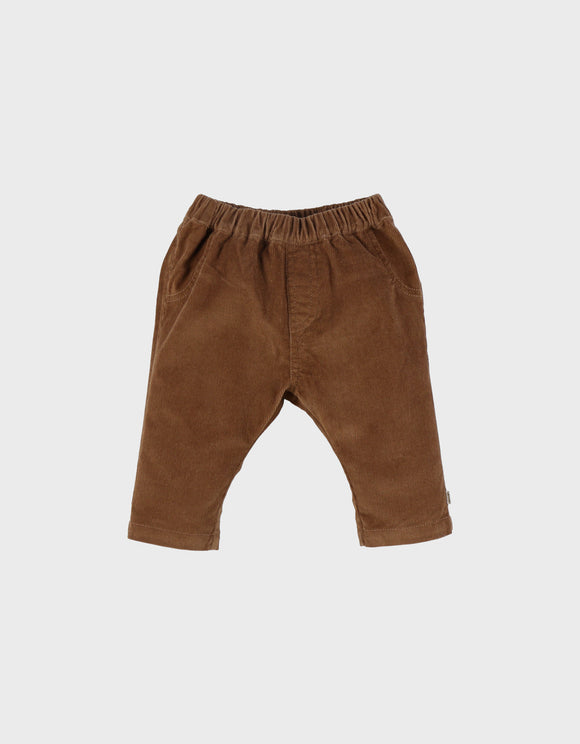 Noukie's pantalon en velours côtelé marron Z2552111