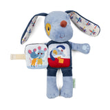 Lilliputiens Peluche phosphorescente et livre en tissu Jules le chien 83663