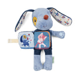 Lilliputiens Peluche phosphorescente et livre en tissu Jules le chien 83663