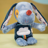 Lilliputiens Peluche phosphorescente et livre en tissu Jules le chien 83663