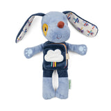 Lilliputiens Peluche phosphorescente et livre en tissu Jules le chien 83663