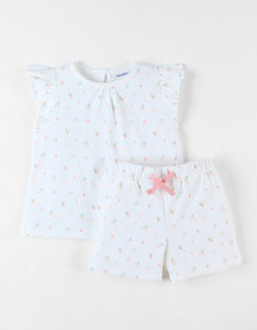 Noukie's Pyjama 2 pièces en jersey, écru Z2437142