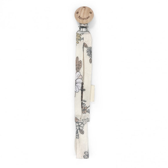 Babyshower attache-tetine wood bardot WOODBRD