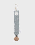 Noukie's attache-sucette universelle en coton bio bleu BB2660.83
