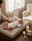 Noukie's housse de matelas à langer coton bio beige  BB2660.14