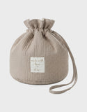 Noukie's panier de rangement nomade coton bio beige BB2660.61