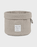Noukie's panier de rangement nomade coton bio beige BB2660.61