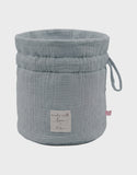 Noukie's panier de rangement nomade coton bio bleu BB2660.63