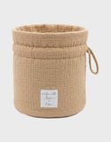 Noukie's panier de rangement nomade coton bio sable BB2660.62