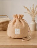 Noukie's panier de rangement nomade coton bio sable BB2660.62
