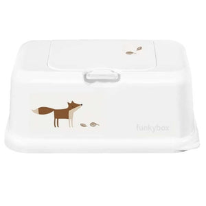 Funkybox boîte à lingettes white funky fox fb49