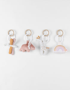 Noukie's set d'activités Popsie, Gigi & Louli pour arche d'éveil N2310.07