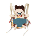Lilliputiens poupée en tissu et porte bébé Jeanne 83634