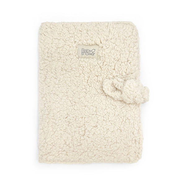 Babyshower protege carnet sante knot mouton PDOKMOU