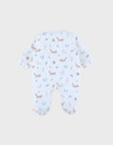 Noukie's Pyjama bébé en velours blanc fancy fox Z2581132