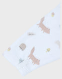 Noukie's Pyjama bébé en velours blanc fancy fox Z2581132
