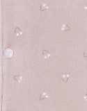 Noukie's Pyjama bébé en velours rose Z2586131
