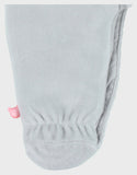 Noukie's pyjama bébé en velours aqua à broderie lapin Z2581131