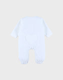 Noukie's Pyjama bébé en velours avec broderie chat Z2586133