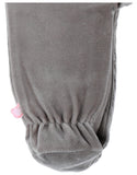 Noukie's Pyjama bébé en velours kaki avec broderie zèbre Z2582132