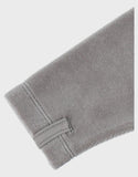 Noukie's Pyjama bébé en velours kaki avec broderie zèbre Z2582132