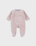 Noukie's pyjama en velours rose avec broderie chat Z2586132