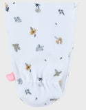 Noukie's Pyjama bébé en velours blanc imprimé oiseaux Z2588131