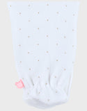 Noukie's Pyjama bébé en velours blanc avec broderie oiseau Z2588132