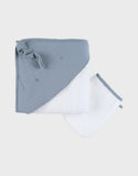 Noukie's cape de bain + gant Lino BB2650.50