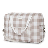 Babyshower sac à langer Camila maternité vichy caramel CAMBVCM