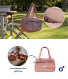 Doomoo sac à langer Fluffy pink FY03