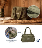 Doomoo sac à langer Fluffy kaki FY02