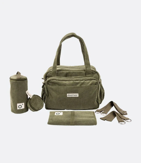 Doomoo sac à langer Fluffy kaki FY02